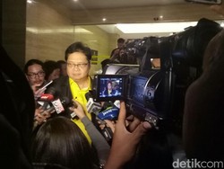 Doakan Novanto, Airlangga: Semoga Mantan Ketum Diberi Kekuatan