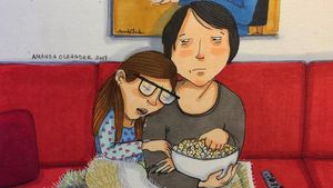 Foto: Ilustrasi Romantis Pasangan Suami Istri yang Bikin Kamu Baper