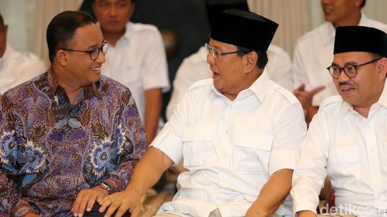 Gerindra Sebut Anies Berpeluang Besar Jadi Cawapres Prabowo Gerindra Sebut Anies Berpeluang Besar Jadi Cawapres Prabowo