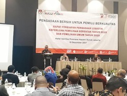 Rapat dengan Penyedia Logistik Pemilu, KPU: Tak Boleh Gratifikasi!