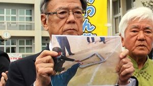 Foto: Penampakan Jendela Heli Militer AS yang Jatuh ke SD Jepang