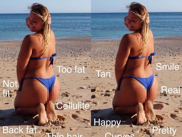 Foto: Bukti Body Goals di Instagram Tak Seindah Kenyataan