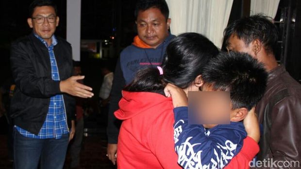 Korban penculikan bertemu ibunya/