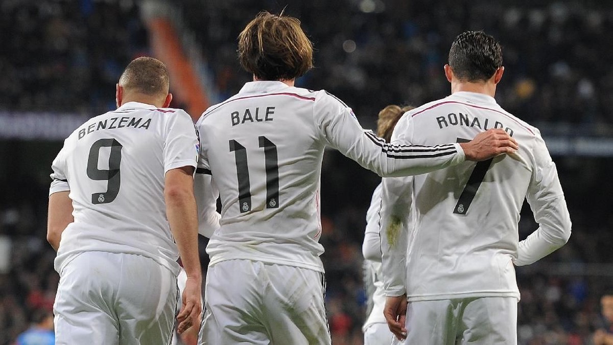Trio BBC Real Madrid menyisakan Karim Benzema (Denis Doyle/Getty Images)
