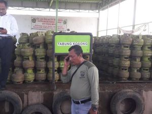 Operasi Pangan di Gowa Temukan Tabung Elpiji Tak Standar