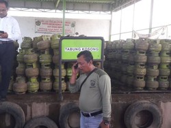 Operasi Pangan di Gowa Temukan Tabung Elpiji Tak Standar