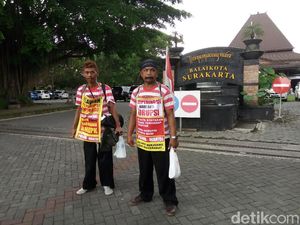 Hendak Jalan Kaki Ponorogo-Jakarta, 2 Orang Ini Serukan Antikorupsi Hendak Jalan Kaki Ponorogo-Jakarta, 2 Orang Ini Serukan Antikorupsi