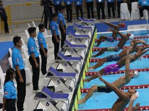 Persiapan Minim, Gagarin Puas Raih Emas Test Event Renang