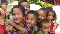 Potret Keceriaan Wajah Anak-anak Nias Selatan