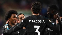 Satu assist untuk gol Tiemoue Bakayoko di menit ke-23. Sementara gol Willian di menit ke-43, merupakan buah umpan Marcos Alonso (Foto: Gareth Copley/Getty Images)