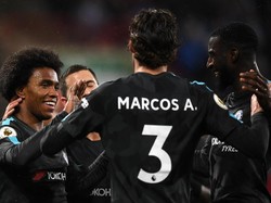 Satu assist untuk gol Tiemoue Bakayoko di menit ke-23. Sementara gol Willian di menit ke-43, merupakan buah umpan Marcos Alonso (Foto: Gareth Copley/Getty Images)