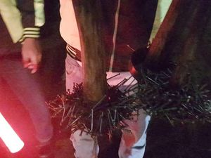 Awas, Banyak Paku di Jalur Rancaekek-Nagreg