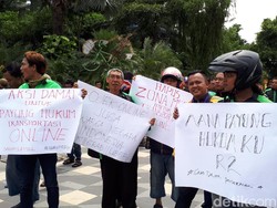 Draft Pergub Sedang Dibuat, Ratusan Ojek Online Membubarkan Diri