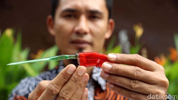 Ini Senjata Tajam Rakitan Hasil Razia Lapas dan Rutan