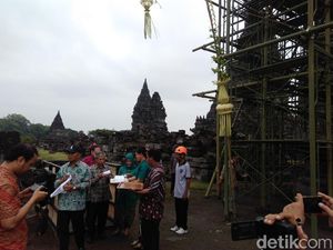 Mendikbud Resmikan Purnapugar Candi Perwara Prambanan