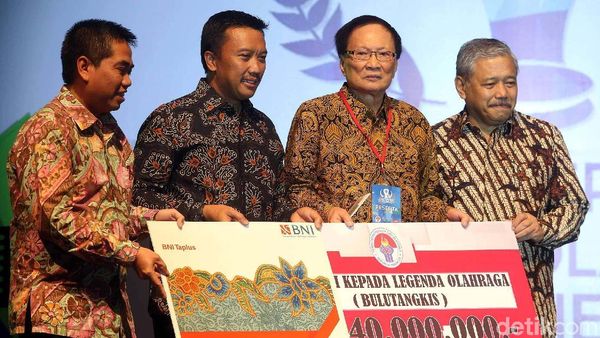 Para Legenda Olahraga Nasional Diganjar Rp 40 Juta