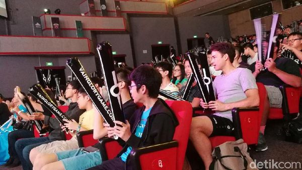 Penampakan Ramainya Kejuaraan Dunia Vainglory di Singapura