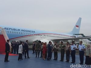 Jokowi Tiba di Jakarta Usai Hadiri KTT OKI di Turki Jokowi Tiba di Jakarta Usai Hadiri KTT OKI di Turki