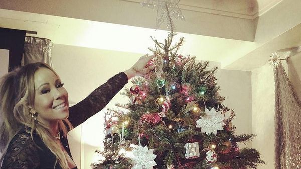 Foto: Inspirasi Dekorasi Pohon Natal dari Kylie Jenner Hingga Mariah Carey