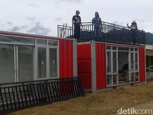 Kafe Kontainer Zaman Now Dihadirkan Dongkrak Wisata Pantai Prigi