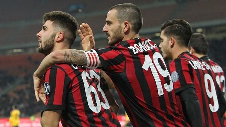 AC Milan Menang 3-0 atas Verona