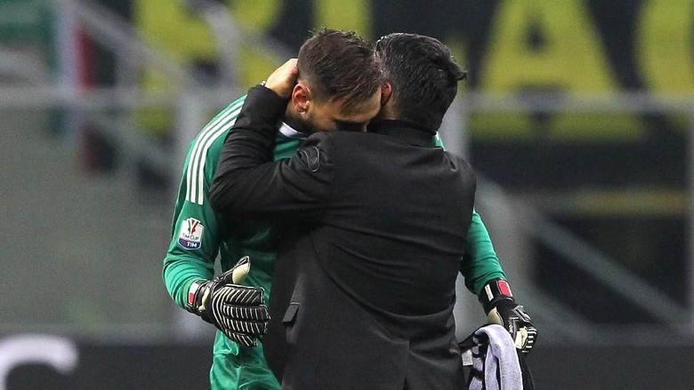 Donnarumma Diserang Milanisti, Gattuso Akan Melindungi Donnarumma Diserang Milanisti, Gattuso Akan Melindungi