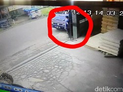 Pencuri Uang Rp 290 Juta di Mobil Kades Sukabumi Terekam CCTV