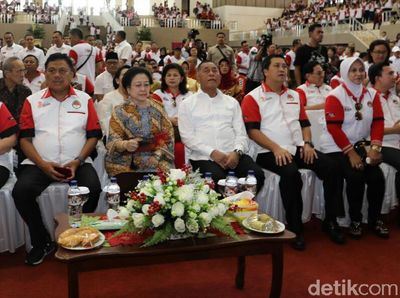 Megawati Soekarnoputri Hadiri Aksi Bela Negara
