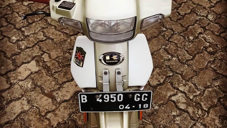 Permak Kawasaki Kaze R Sebagai Apresiasi Selama 14 Tahun