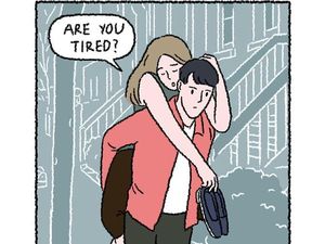 10 Potret Ilustrasi Manis Ini Gambarkan Kehidupan Romantis Pengantin Baru