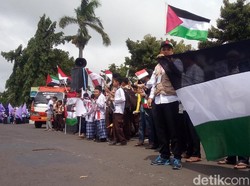 Aksi Protes Klaim Yerusalem oleh Donald Trump di Jepara