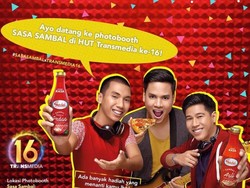 Makin Berasa Seru! Foto di Booth Sasa HUT Transmedia Dapat Uang Tunai