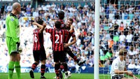 Enam gol lahir di White Hart Lane tanggal 27 Agustus 2011 ketika Spurs kalah 1-5 dari City. Empat gol Dzeko dan satu gol dari Aguero untuk City cuma bisa direspons Spurs lewat gol Younes Kaboul. (Foto: Michael Regan/Getty Images)