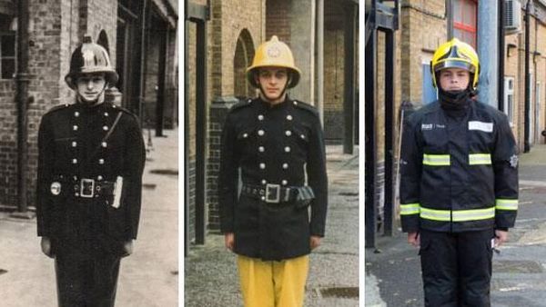 Keren! Cucu Meniru Pose Kakek Neneknya di Masa Silam