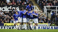 Start terbaik Everton setelah 17 laga Premier League adalah pada musim 2004/2005 ketika meraih 36 poin. (Foto: Laurence Griffiths/Getty Images)