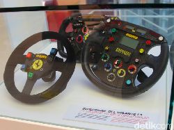 Banyak Tombol di Setir Mobil F1, Mana yang Sering Dipencet?