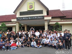 Brigez-XTC Bersatu Amankan Tahun Baru di Kabupaten Bandung