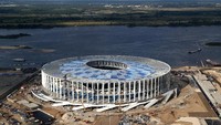 Nizhny Novgorod stadium dibangun untuk Piala Dunia 2018 dengan kapasitas 44.899 penonton (Sandra Montanez/Getty Images)