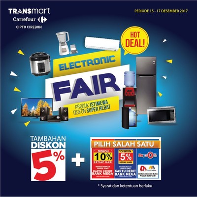Foto: Promo Elektronik Seru di Transmart Carrefour Cipto Cirebon