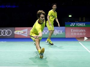 Kalahkan Pasangan China, Kevin/Marcus Lolos ke Semifinal