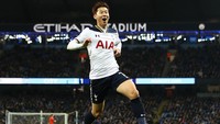 City vs Spurs di Etihad pada 20 Januari 2017 memunculkan empat gol dalam skor 2-2. Gol Leroy Sane dan Kevin De Bruyne dibalas Dele Alli dan Son Heung-min. (Foto: Clive Mason/Getty Images)