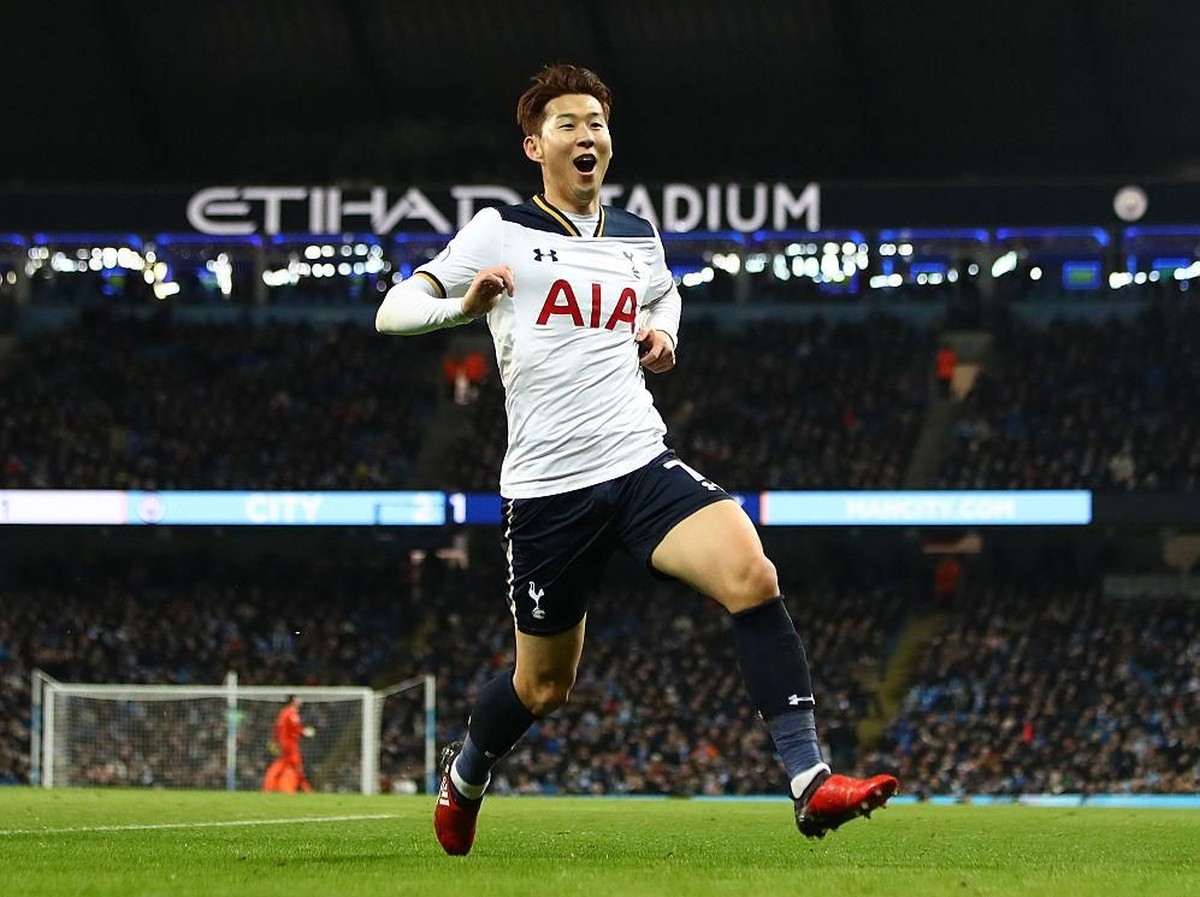 Pemain Tottenham Hotspur, Heung Min-son. (Foto: Clive Mason/Getty Images)
