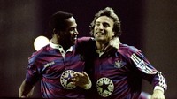 Start terbaik Newcastle United setelah 17 laga Premier League adalah pada musim 1995/1996 ketika meraih 40 poin. (Foto: Ben Radford /Allsport)