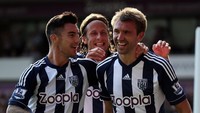 Start terbaik West Bromwich Albion setelah 17 laga Premier League adalah pada musim 2012/2013 ketika meraih 27 poin. (Foto: Ross Kinnaird/Getty Images)