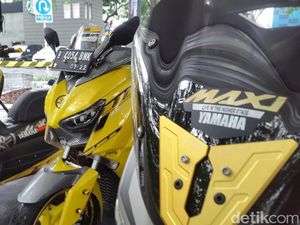 Puluhan Yamaha Xmax, Nmax dan Aerox Modif Sapa Tangerang