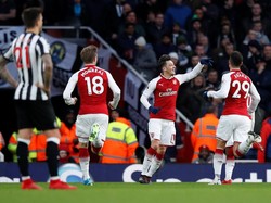 Gol Tunggal Oezil Menangkan Arsenal atas Newcastle