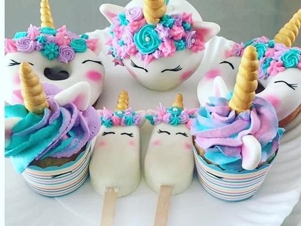 Unicorn Menggemaskan? Ini Bikin Kue-kue Jadi Makin Cantik?