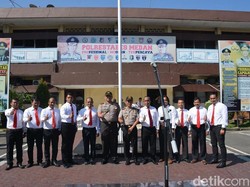 Polisi di Medan yang Tembak Mati Begal WN Italia Diberi Penghargaan