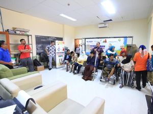 70 Warga Tangerang Dapat Kaki Palsu Gratis