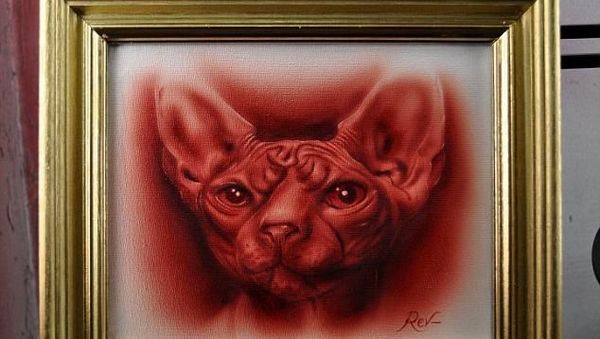 Gila Tapi Keren, Seniman Gunakan Darahnya Untuk Melukis